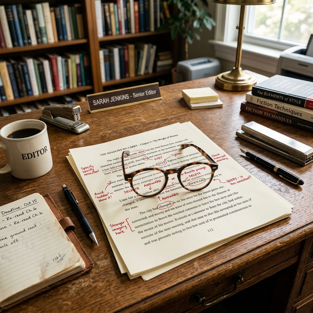 Book Editing Visual