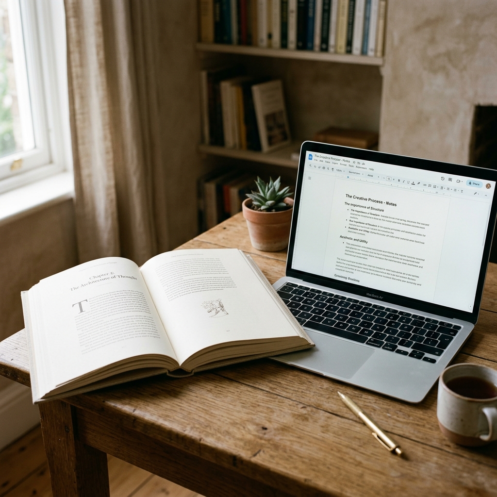 Book Interior Layout Visual