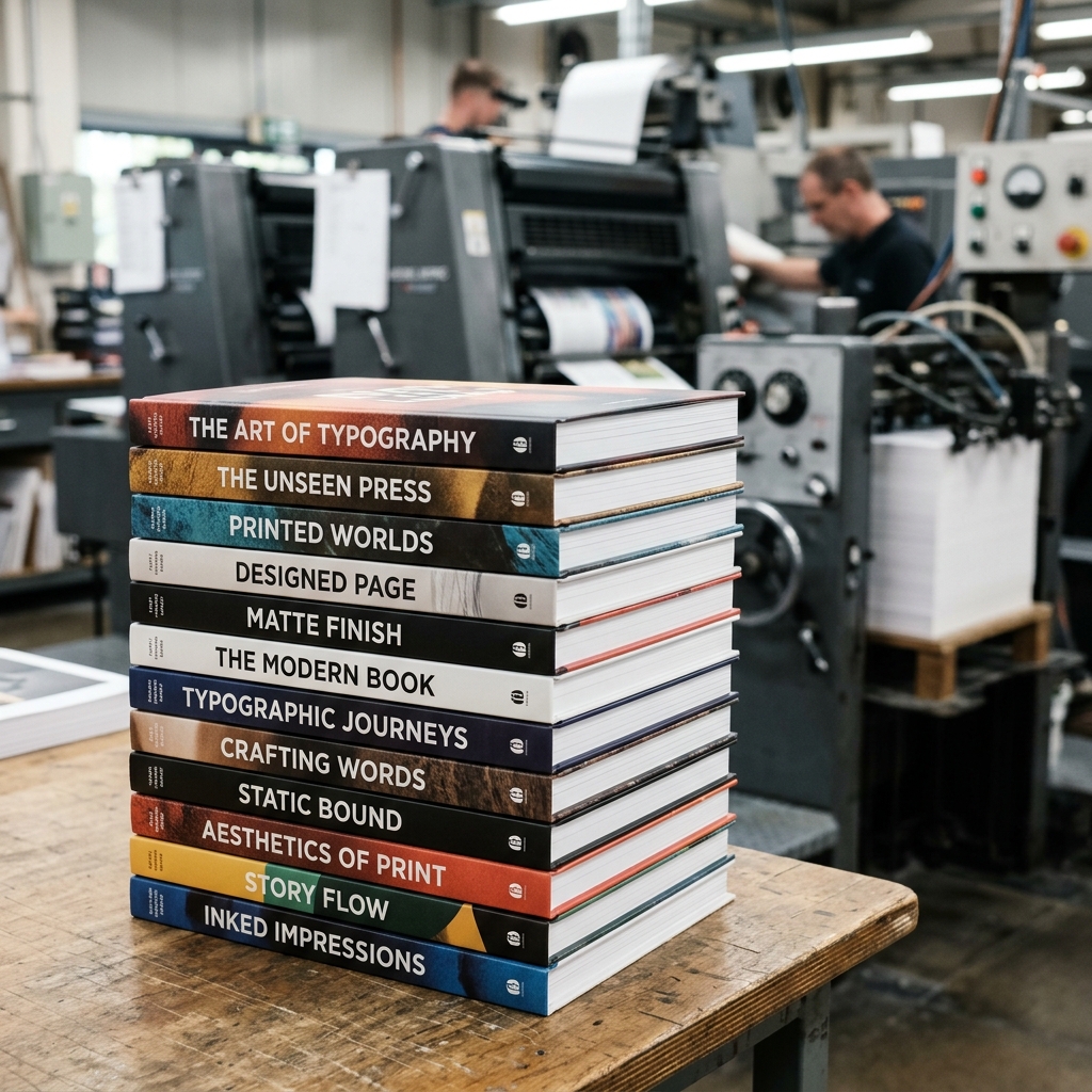 Book Printing Visual